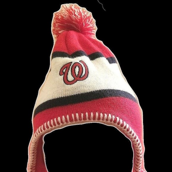 Washington Nationals SGA Beanie Hat/Cap MIP 9/28/14 Braids One Size Nats MLB - Picture 1 of 6